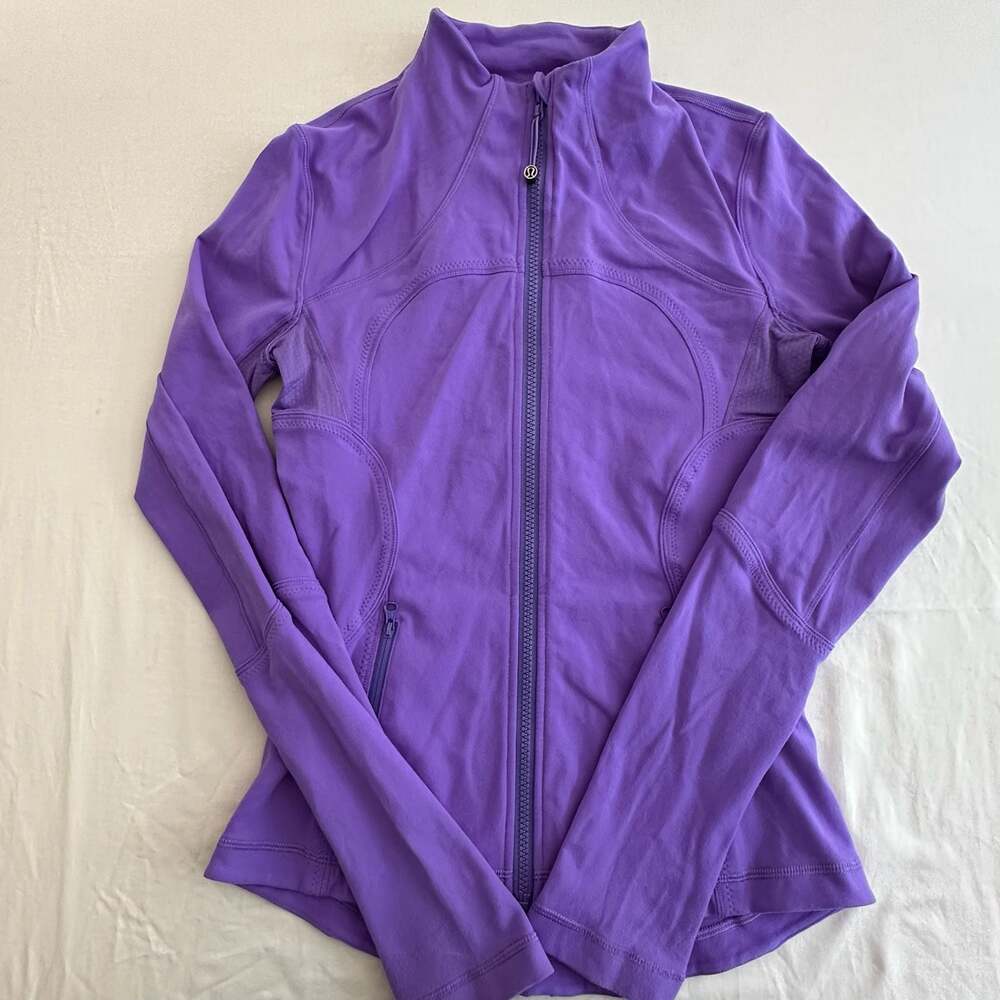 Lululemon Define Jacket Full Zip Athletic Track Jacket, size 4, EUC